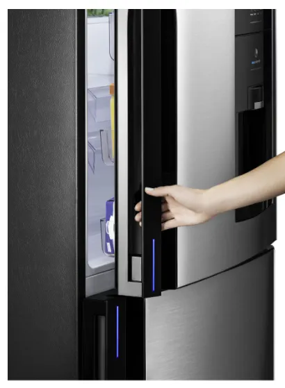 Refrigerador bottom mount 14 pies cúbicos no frost